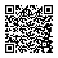 QR-koodi puhelinnumerolle +12086894372