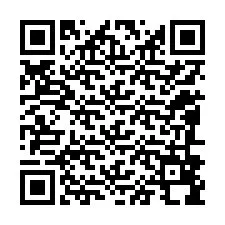 Código QR para número de telefone +12086898458