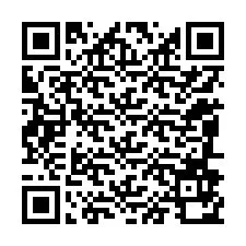 QR Code สำหรับหมายเลขโทรศัพท์ +12086970744