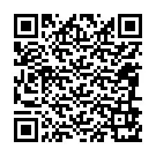 Kode QR untuk nomor Telepon +12086971043