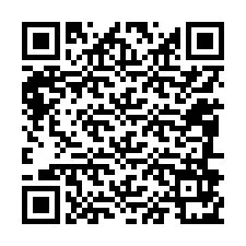 Código QR para número de telefone +12086971643