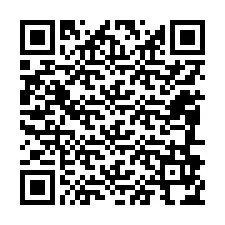 Codice QR per il numero di telefono +12086974207