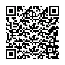 Código QR para número de teléfono +12086977461