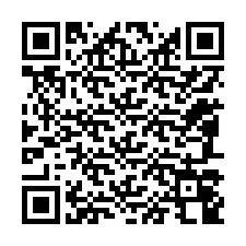 Kode QR untuk nomor Telepon +12087048409