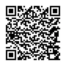 QR-код для номера телефона +12087050691