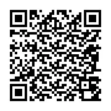 Kode QR untuk nomor Telepon +12087050866