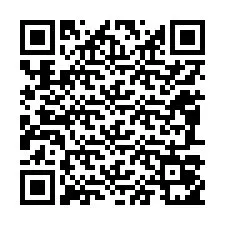 QR kód a telefonszámhoz +12087051412