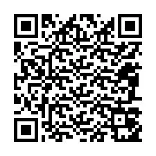 Kode QR untuk nomor Telepon +12087051413