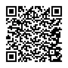 QR код за телефонен номер +12087053337