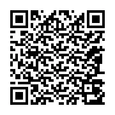 QR Code สำหรับหมายเลขโทรศัพท์ +12087053969