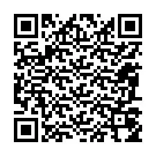 Codice QR per il numero di telefono +12087054157