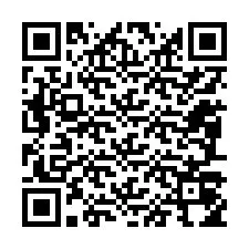 Kode QR untuk nomor Telepon +12087054927