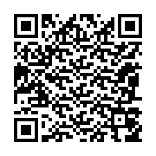 Kode QR untuk nomor Telepon +12087056475