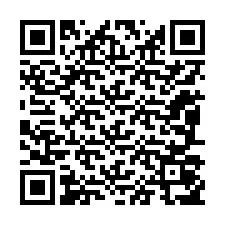 QR-Code für Telefonnummer +12087057335