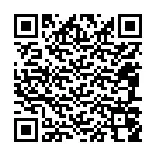 QR kód a telefonszámhoz +12087058603