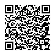 QR kód a telefonszámhoz +12087074760