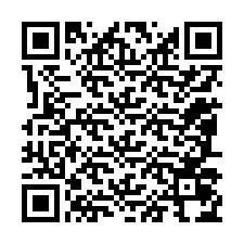 QR Code สำหรับหมายเลขโทรศัพท์ +12087074769