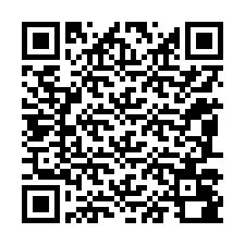 QR-code voor telefoonnummer +12087080560