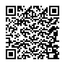 QR код за телефонен номер +12087080561