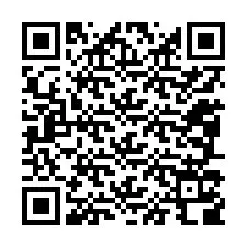 QR-Code für Telefonnummer +12087108633