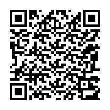 Código QR para número de teléfono +12087213054