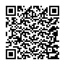 QR-koodi puhelinnumerolle +12087213158