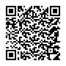 Kode QR untuk nomor Telepon +12087214191