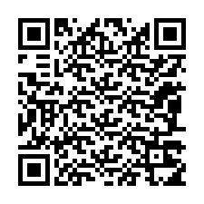 QR код за телефонен номер +12087215825