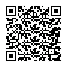 QR Code pour le numéro de téléphone +12087217157