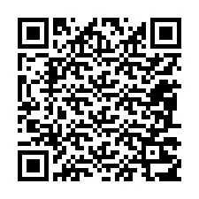 QR-Code für Telefonnummer +12087217177