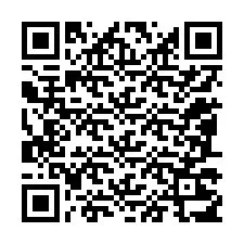 Kode QR untuk nomor Telepon +12087217178