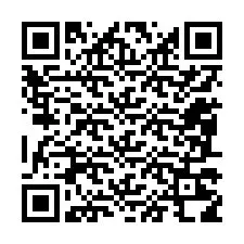 QR код за телефонен номер +12087218077