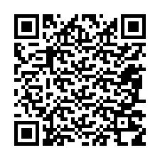 QR-code voor telefoonnummer +12087218367