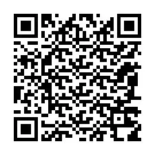 Kode QR untuk nomor Telepon +12087218985