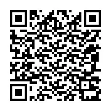 Código QR para número de teléfono +12087231304