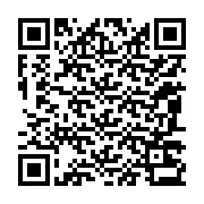 Código QR para número de teléfono +12087233950