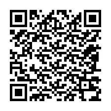 Kode QR untuk nomor Telepon +12087234099