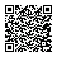 Kode QR untuk nomor Telepon +12087235387