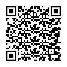 Código QR para número de teléfono +12087235388