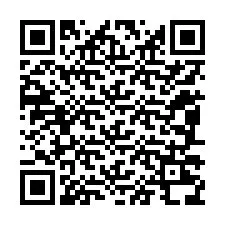 Código QR para número de telefone +12087238230