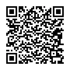 QR-Code für Telefonnummer +12087239273