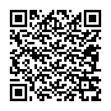 Kode QR untuk nomor Telepon +12087239423