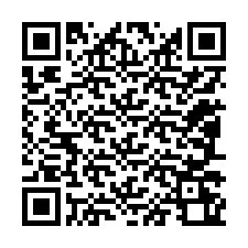 QR-koodi puhelinnumerolle +12087260339