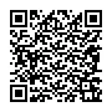 QR-koodi puhelinnumerolle +12087261192