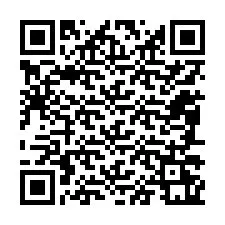 QR kód a telefonszámhoz +12087261287