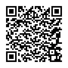 QR kód a telefonszámhoz +12087262701