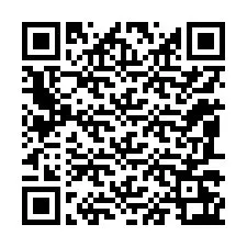 QR-koodi puhelinnumerolle +12087263151