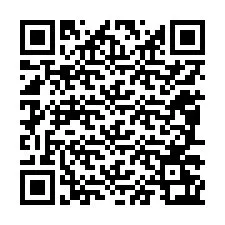 QR Code pour le numéro de téléphone +12087263762