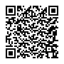 QR Code สำหรับหมายเลขโทรศัพท์ +12087264315