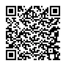 QR Code pour le numéro de téléphone +12087264360